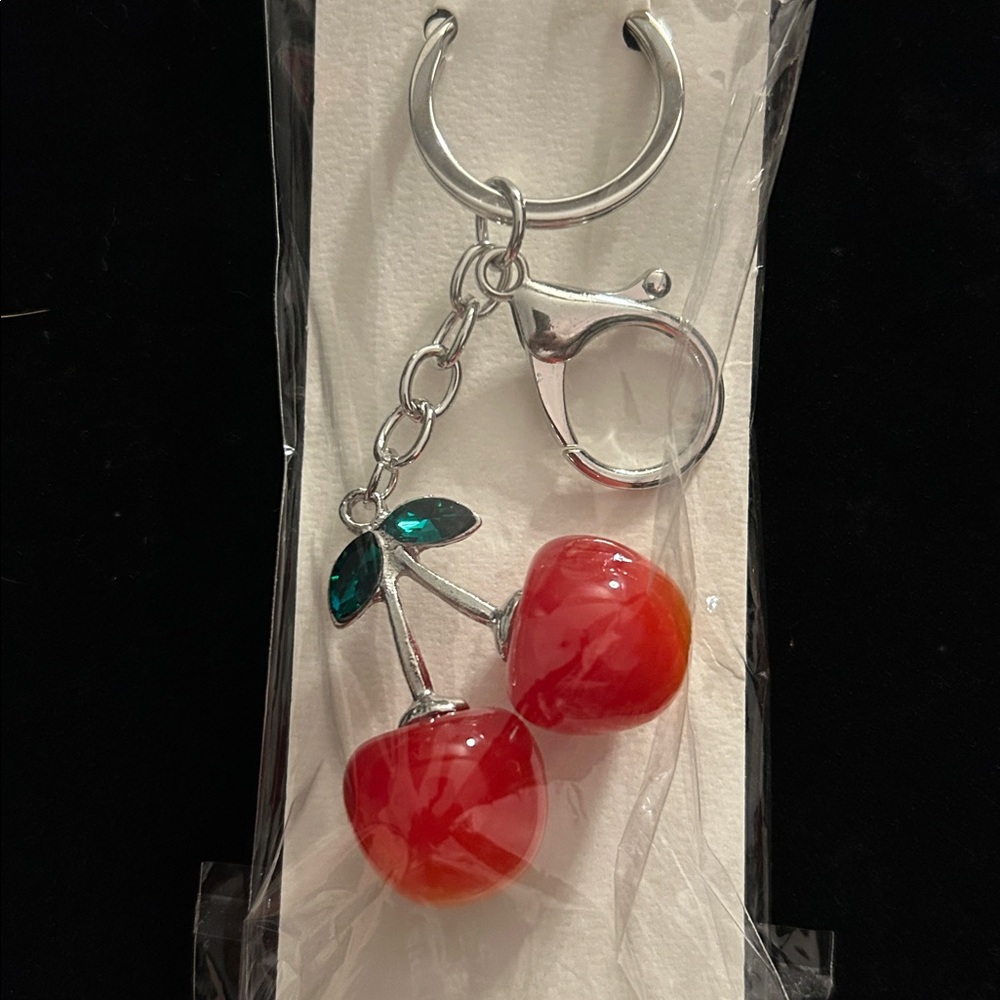 You Pick! CHERRIES 🍒 Keychain